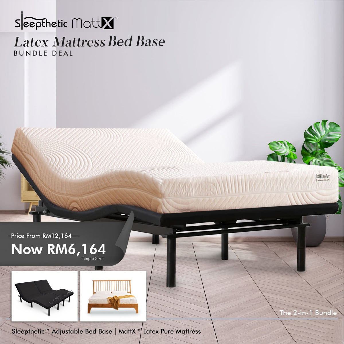 Latex Mattress Bed Base Bundle Bedding Affairs Malaysia